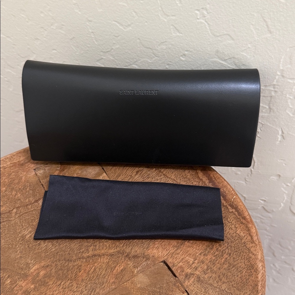 NWT Saint Laurent Black Authentic Sunglasses Case